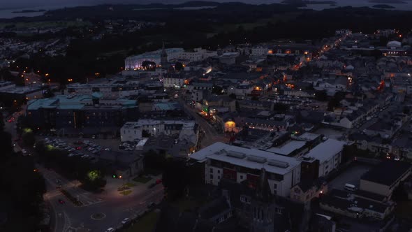 Aerial Shot of City Centre