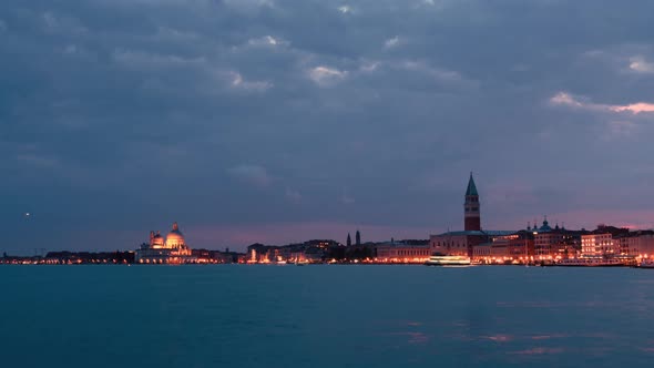 Venice, Italy at Night
