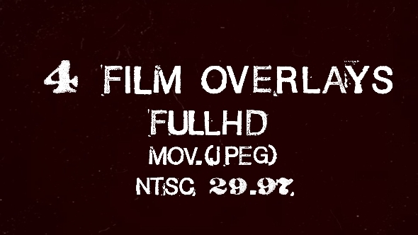 Grunge Film Overlays 
