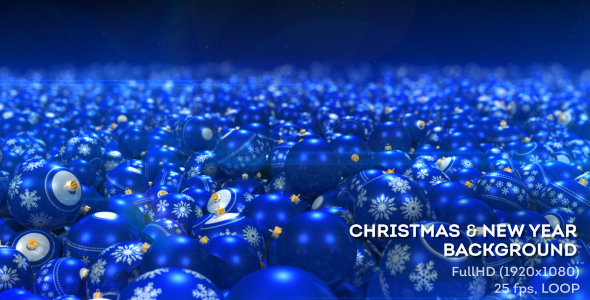 Christmas And New Year Background