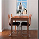 Wooden Dining Table And Chairs - 3DOcean Item for Sale