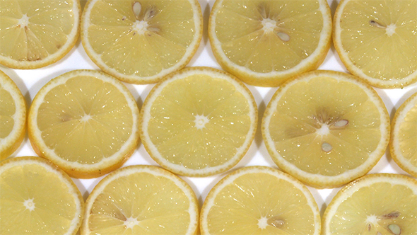 Slices of Lemon Fruit
