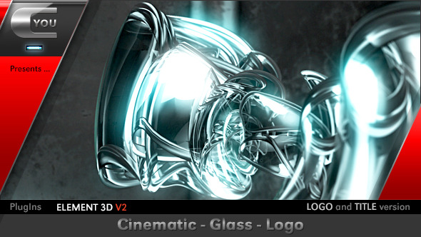 Cinematic Glass Logo