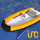 Low Poly Boat - 3DOcean Item for Sale