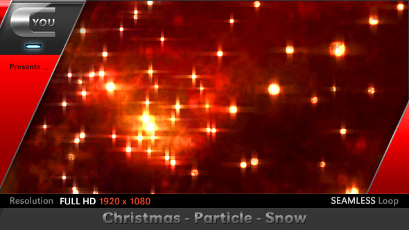 Christmas Particle Snow