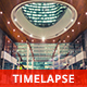 Futuristic Mall in the Modern City by Night - VideoHive Item for Sale