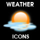 18 weather icons - GraphicRiver Item for Sale