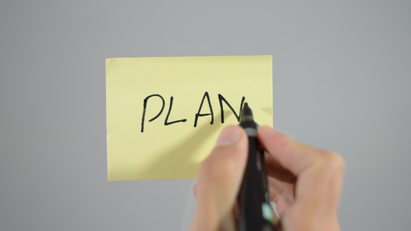 Plan, Sticky Notes (2 in 1 )