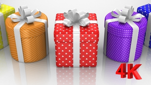 Gift Boxes Animation