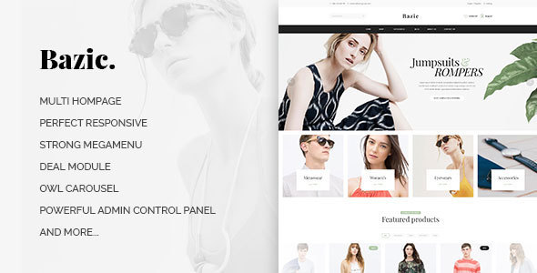 Leo Bazic Responsive Prestashop Theme