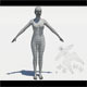 Low poly girl mesh - 3DOcean Item for Sale