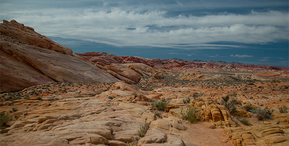 Arid Desert Hiking Path