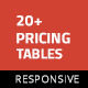 Avenir - 21 Unique & Responsive Pricing Tables Pack - CodeCanyon Item for Sale