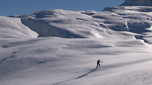 Freeride Cross Country Ski