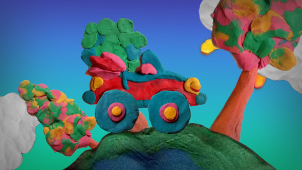 Plasticine Car Rides