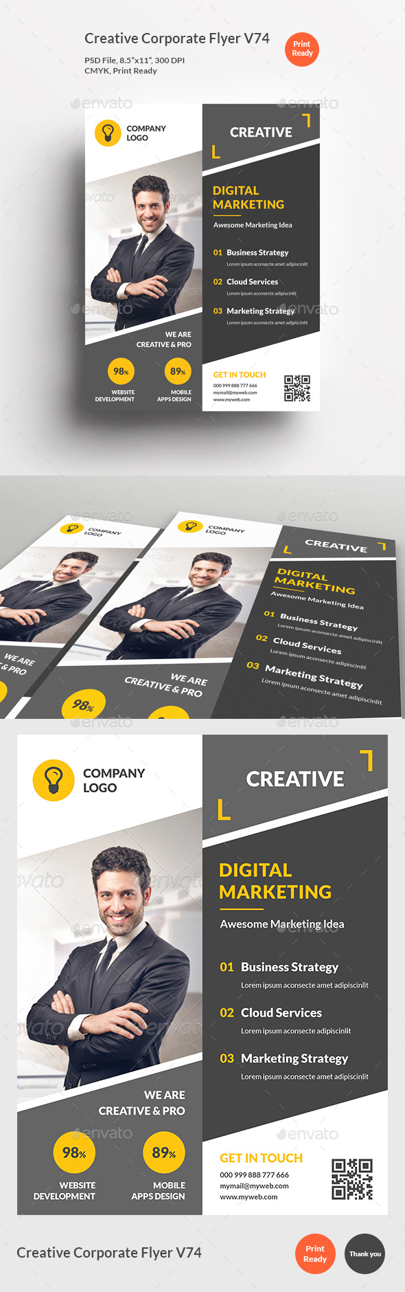 Creative Corporate Flyer V74