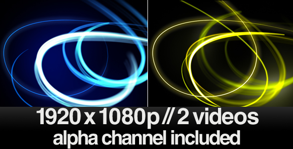 HD Fast Light Streaks  - Series of 2