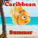 Happy Caribbean Tropical Island Summer