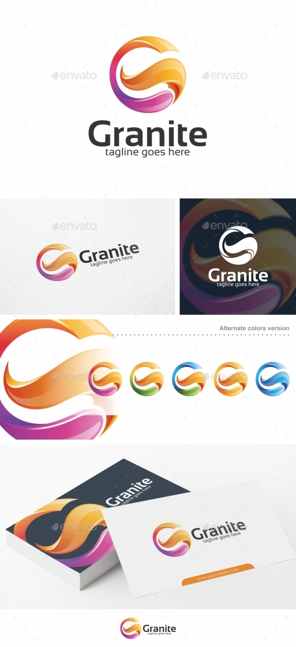Granite / Letter G - Logo Template