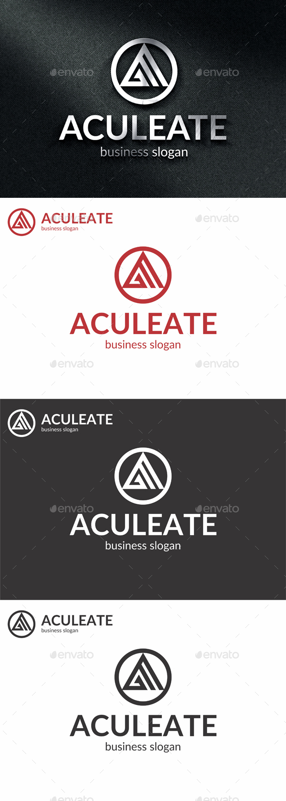 Aculeate A Letter Logo