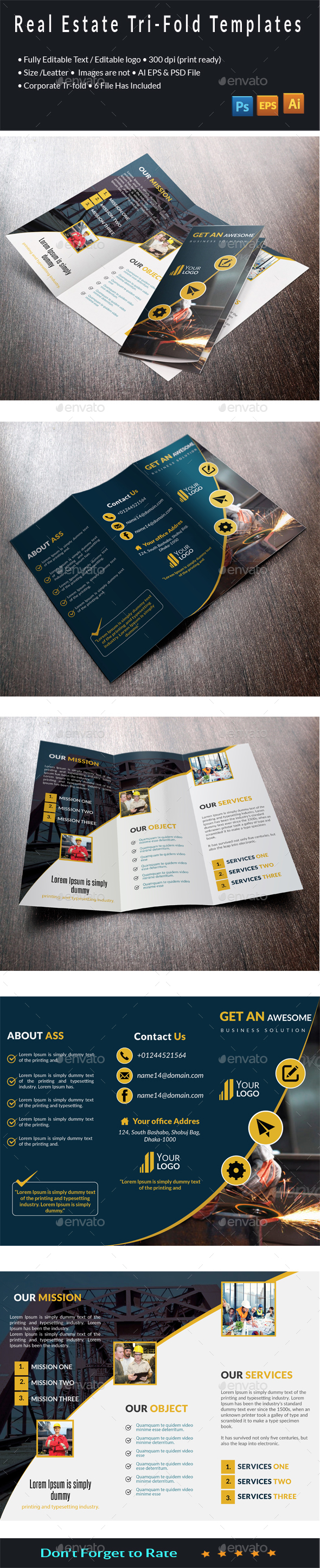 Real state Tri-Fold Brochure