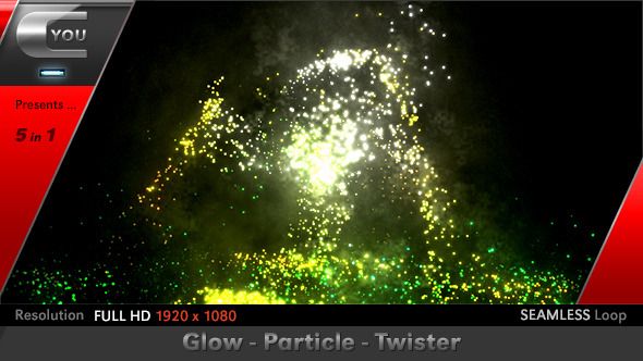 Glow Particle Twister