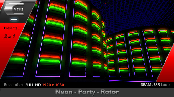 Neon Party Rotor