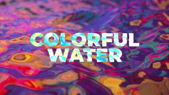 Colorful Water