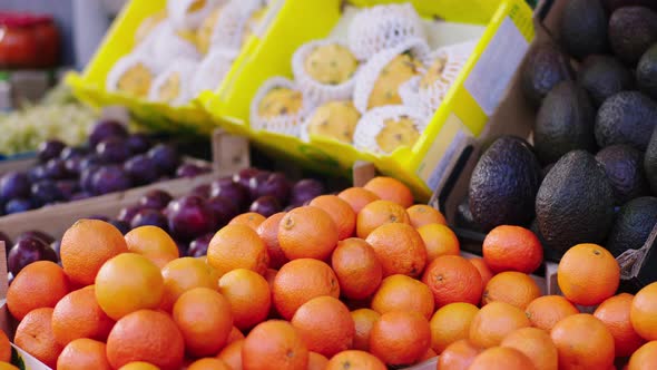 In the Vegetables Eco Shop Lady Pick Up Some Fresh