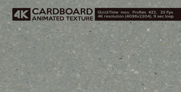 Cardboard Animated Texture