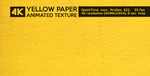 Yellow Paper Animated Texture alt