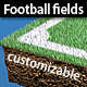Customizable football & soccer fields - GraphicRiver Item for Sale