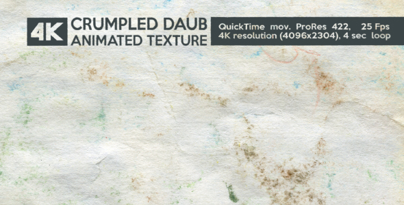 Crumpled Daub Animated Texture alt