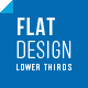 Folding Flat Design Lower Thirds Template - VideoHive Item for Sale