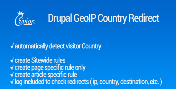 Drupal GeoIP Country Detect & Redirect