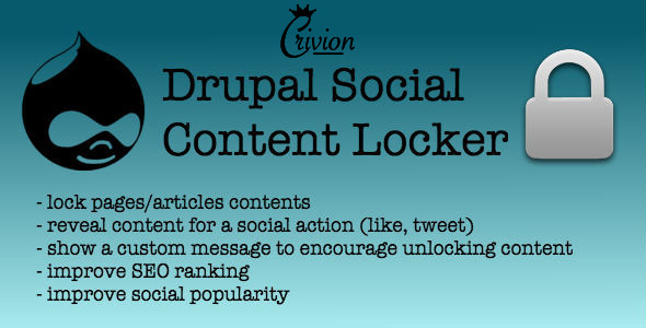 Social Content Locker for Drupal