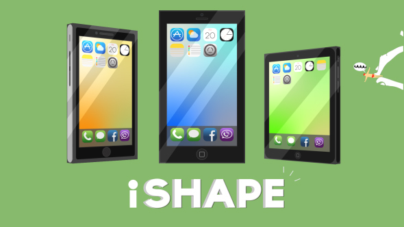 iShape ( no plugins 3D Phones & Pad )