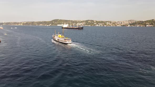 Ferry Boat Istanbul Symbol