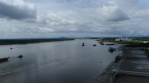 The Beaches at the most southern part of Borneo Island