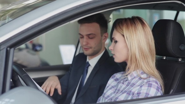 Dealer Explains The Terms Of a Deal To The Girl alt