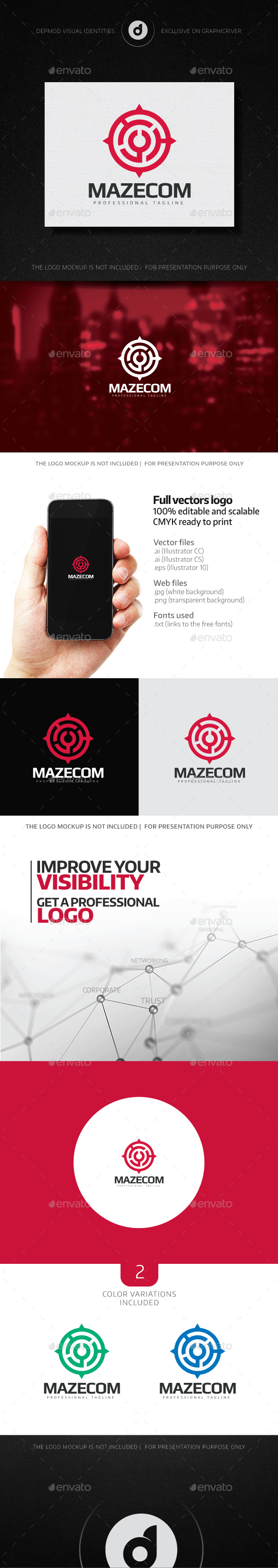 MazeCom Logo