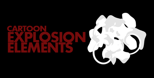 Cartoon Explosion Elements