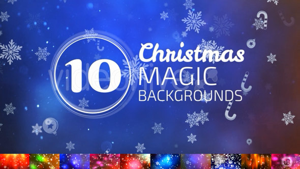 10 Christmas Backgrounds