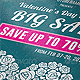 Valentine's Day Sale Flyer / Poster - GraphicRiver Item for Sale