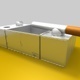 3d model ashtray  - 3DOcean Item for Sale