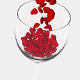 Hearts Falling in Wine Glass - VideoHive Item for Sale