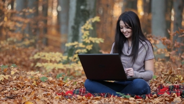 Girl With a Laptop