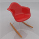 Herman Miller Eames Molded Plastic Chair - 3DOcean Item for Sale