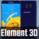 Note 5 Element 3D Model - 3DOcean Item for Sale