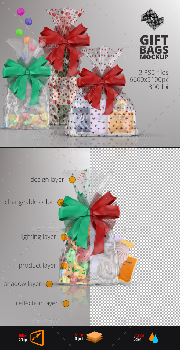 Download Bow Mockup Graphics Designs Templates From Graphicriver